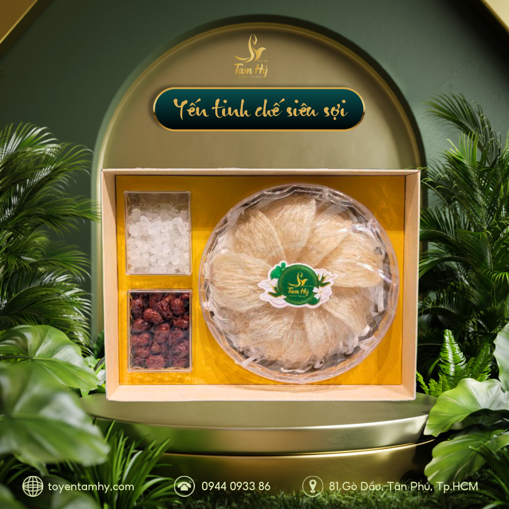 Yến tinh chế siêu sợi